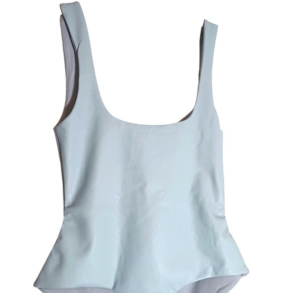 Naked Wardrobe Light Blue Bodysuit - Picture 5 of 14